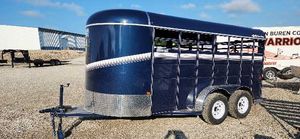 2025 S&S DURA-LINE BUMPER STOCK TRAILER: 6'X6'6