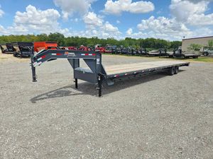 HD Trailers 40' ECO GN 2 7k Axles Straight Deck 14ply